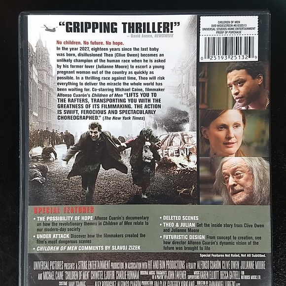 Children of Men DVD Widescreen - Picture 3 of 12